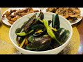 Sautéed Mussels (Ginisang Tahong) by Guest Cook Pam Meals