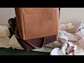 Portland Leather C-Grade Sale Unboxing | Mystery Medium Crossbody Bag & Large/Oversized Tote Bag