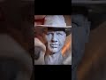1:6 and 1:4 scale Harrison Ford head sculpts by RoccoTheSculptor.com #indianajones #art #artist