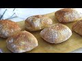 Easy Ciabatta Rolls Recipe | How to make ciabatta bread | Ciabatta buns | Crusty dinner rolls