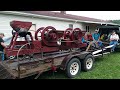 Two New Holland Engines Running A Corn Grinder