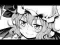 One hour of silence occasionally broken by Touhou sound effects (With extra stuff edited in)