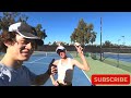 Ex-Pro Female vs USTA 4.5 Guy!