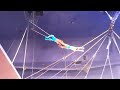 4 people going flying in the show it was so crazy Trapeze show Circus Circus full show.