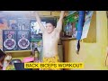 BACK BICEPS WORKOUT