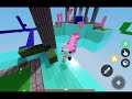 Trolling with the lassy kit (Roblox bedwars)