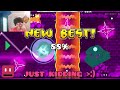 Geometry Dash, But YOU Are The Level...