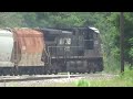 NS solo engine leads short train out of englewwod yard south onto lyons avenue connector at tower 26