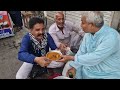 INDIA HYDERABAD FAMOUS HALEEM SELLING OLD MAN ROADSIDE | UNLIMITED CHEAPEST BREAKFAST IN PAKISTAN