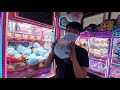 Claw machine challenge with only $50! let's see how to catch the toys. SG#JeftMarcellaDailyLife#