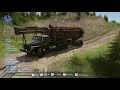 Spintires Mudrunner (Crossing Deep River)