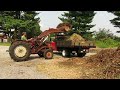 Loading Wood Chips With The 1959 Ford 841 Wagner Loader