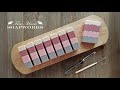 Layered Soap Technique, Pencil Line Technique, Cold Process Soap Making, (Technique Video #1)