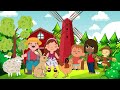 Adventures on the Farm. Farm animals in learning cartoon for kids. Funny short stories about animals