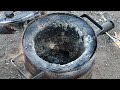 Washer Dryer Meltdown - Copper - Brass- Aluminum - Trash to treasure - ASMR