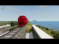 Trains vs Cliff #2 😱 BeamNG.Drive