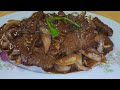 BEEF AND ONION  STIR FRY ! TENDER AND JUICY BEEF RECIPE