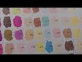 262 Alcohol Markers from Temu swatched!
