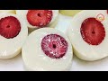 Puding Limau Mandarin Viral ❌ Puding Strawberry Susu ✅ Resepi / Strawberry Milk Pudding Recipe