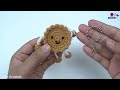 crochet cookie keychain, how to crochet a cookie keychain, crochet keychain!