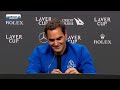 Roger Federer LAST Press Conference & REACTION to playing his last match TOGETHER with Rafael Nadal