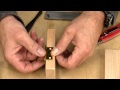 Installing and Using Hinges: Woodworking Beginners #19