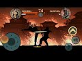 Shadow Fight 2 Gameplay || Cyber Dragon Set vs Shogun and bodyguards