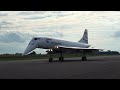 WORLDS LARGEST RC MODEL!! 149KG 10METERS CONCORDE WITH 4x JET TURBINES!