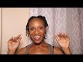 how to take down mini braid *no breakage* | 4C, Low Density, Fine Natural Hair