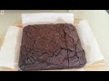 Chewy brownies in the box for picnic | classic chewy brownies recipe