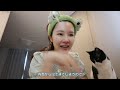 韓国美容系YouTuberの数日間のスキンケアを記録してみた😳❤️‍🔥【脂性肌 / インナードライ】