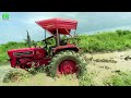 Eicher 485 Tractor Stuck in with Loaded Trolley Pulling New Holland 3630 and Mahindra 275 Di XP plus