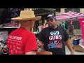 Hispanic Trump Supporter Asks White BLM Supporter For Reparations When Told Him He Was Oppressed LOL