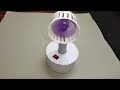 Power Full Air Flow Fan making Cardboard and PVC | DC fan making from cardboard and PVC