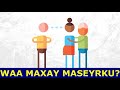 WAA MAXAY MASEYR? WAX BADAN KA OGOW MASEYRKA