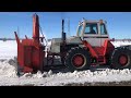 Case 2470  with Blanchet Snowblower