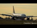 777 vs A330 reverses during landing in Paris CDG airport