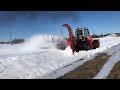 Case 2470 with Blanchet Snowblower