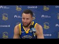 Steph Curry Talks Win vs Blazers, Postgame Interview