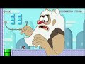 Mario Maker 2 - How to make a Glumstone The Giant Boss Fight (Cuphead DLC Boss In Mario Maker 2)