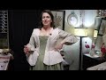 #18thCentury Historical Costuming | Making a #Casaquin (short jacket) | Part 1