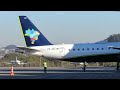 Embraer E195-E2 da Azul (PS-AEC) pousando pela primeira vez no Aeroporto da Pampulha