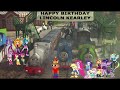 Equestria Girls and the Steam Team wishing @lincolnkearley9802 a Happy 16TH Birthday!