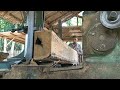 Amazing Lumberking sawmill || It looks hollow from the front and it turns out,,,