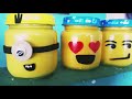 Reciclando envases de vidrio (Minions)