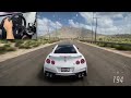 Rebuilding NISSAN GTR R35 900 HP - Forza Horizon 5 - Thrustmaster T300RS Gameplay.