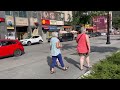 Un beau petit parc dans le centre ville de Montréal.