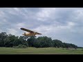 lee and his j3 cub taking off from bent Willie's 5-12-24