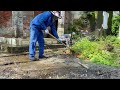 Revive an overgrown abandoned house - A satisfying transformation when cleaned