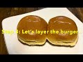 Veg Burger - With Potato patties - Party time Snacks